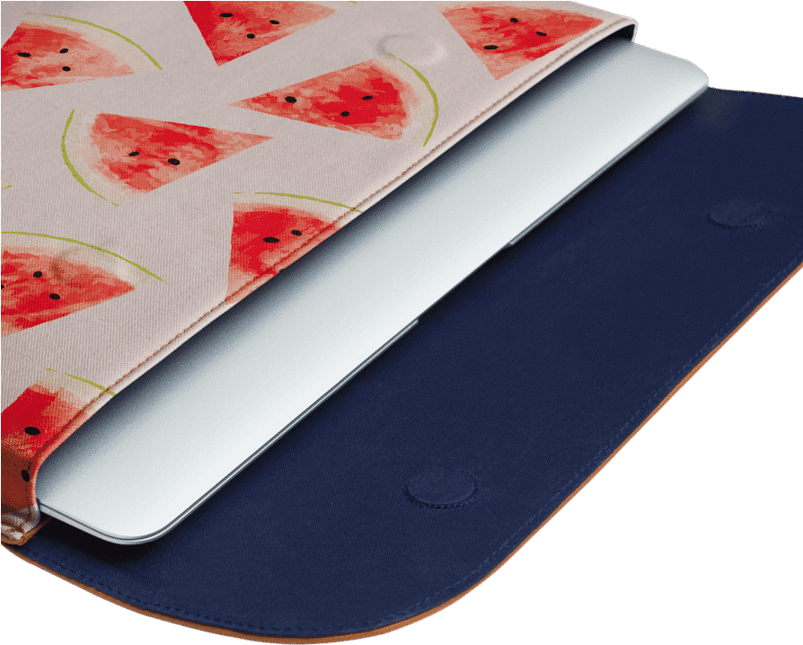 Dailyobjects Watercolor Watermelon Pattern Real Leather - Utility Knife (893x893), Png Download