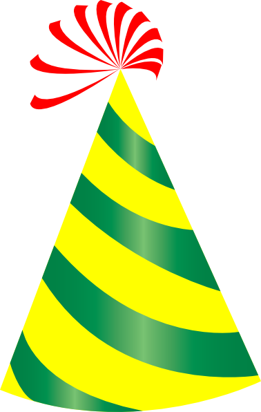 Png Freeuse Clip Art At Clker Com Vector Online - Party Hat Clip Art Png (378x596), Png Download