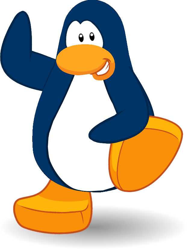 Gangnam Penguin - Club Penguin Penguin Png (621x827), Png Download
