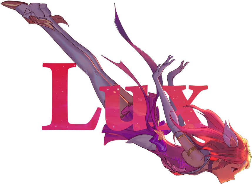 Star Guardian Lux Promo League Of Legends Artwork Wallpaper - League Of Legends Star Guardian Quotes (1166x938), Png Download