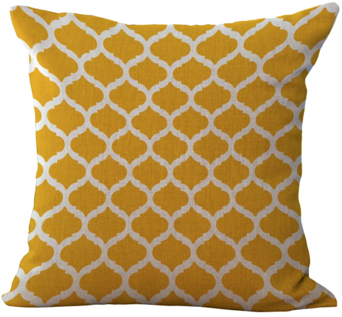 Pillow Transparent Png - Yellow Pillow Png (1238x1096), Png Download