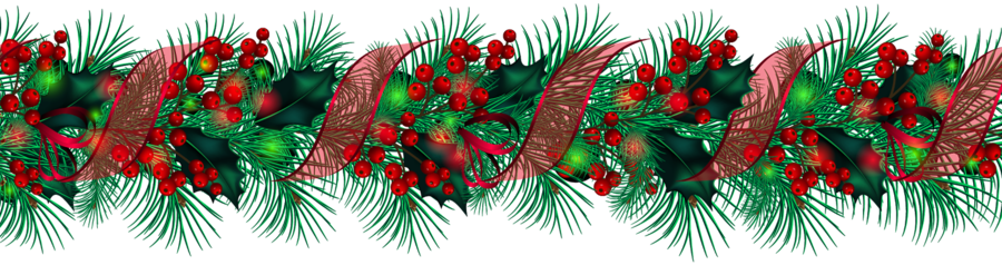 Clipart Resolution 1600*423 - Christmas Greens Free Clipart (900x238), Png Download