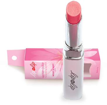 Lip On Lip Water Color Strawberry Red - Lipstik Lip On Lip (365x393), Png Download
