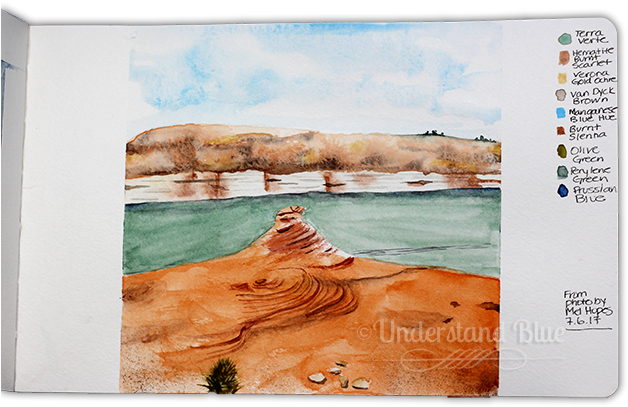 And Speaking Of Hematite Burnt Scarlet - Painting (657x466), Png Download