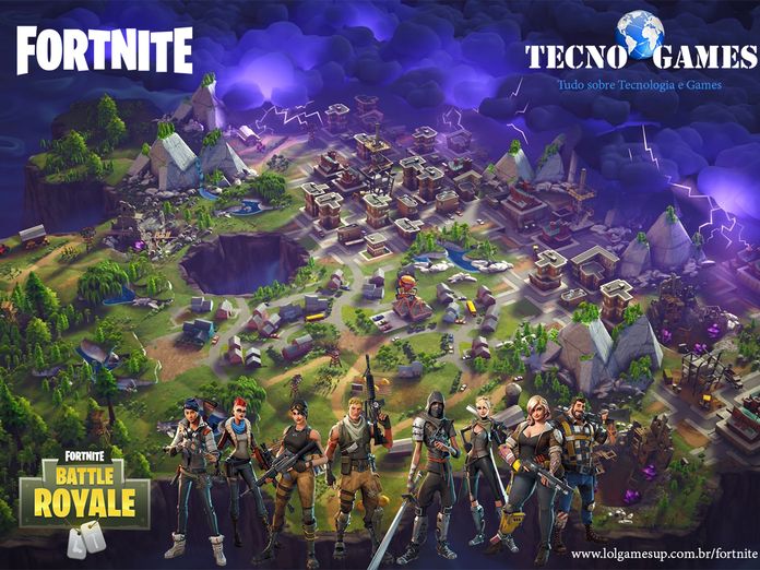 Tudo Sobre Fortnite - Fortnite Wallpaper 4k (696x522), Png Download