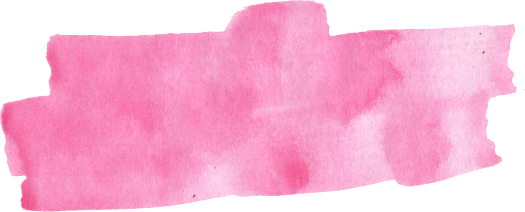 Png File Size - Pink Watercolour Paint Strokes (1024x415), Png Download