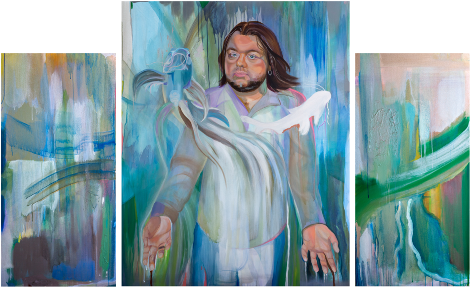 Kevin Portrait - Gap - Painting (1000x625), Png Download