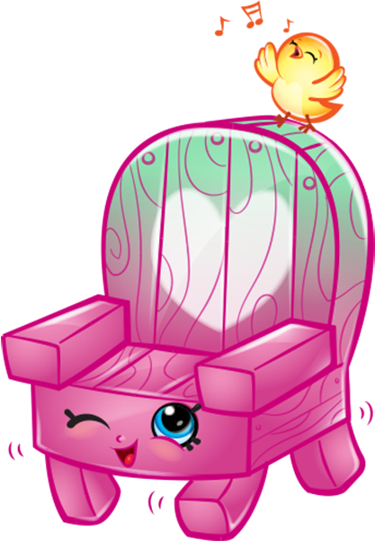 Season 5 Clip Free Stock - Shopkins Season 5 Woody Garden Chair (600x600), Png Download