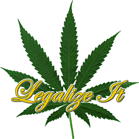 Legalize It Pot Leaf - Marijuana Leaf Psd (475x475), Png Download