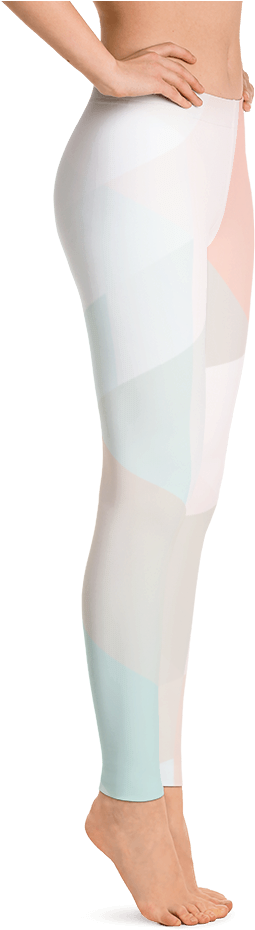 Watercolor Leggings - Pastel Galaxy Pants (1000x1000), Png Download