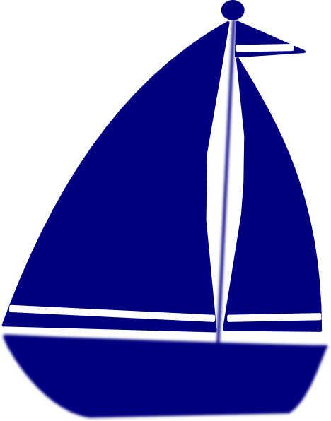 Sailboat Clipart Sailor Boat - Sailboat Clipart (468x596), Png Download