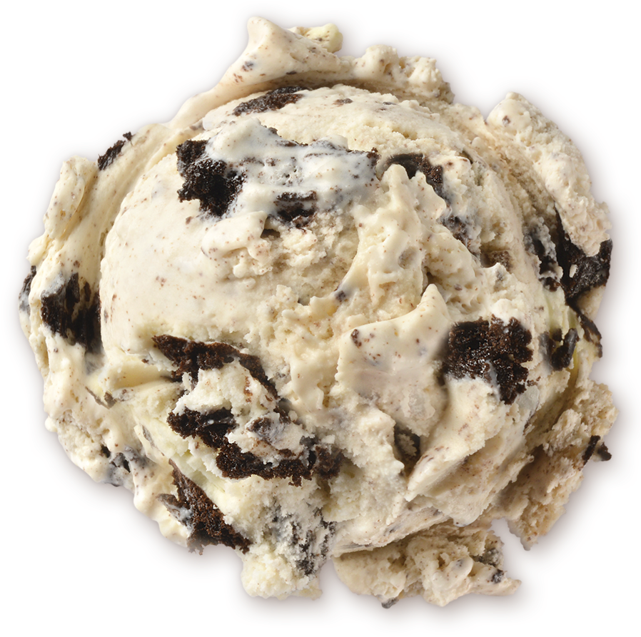 Homemade Brand Cookies N Cream Ice Cream Scoop - Cookies And Cream Ice Cream Scoop (900x900), Png Download