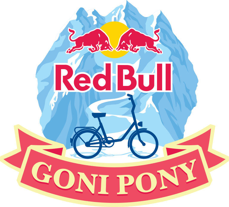 Red Bull Goni Pony - Red Bull (767x694), Png Download