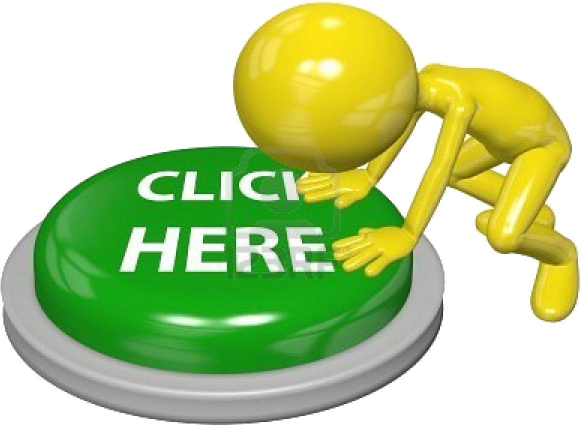 8031402 A 3d Computer User Character Presses On A Green - Click Here Button 3d (1200x870), Png Download