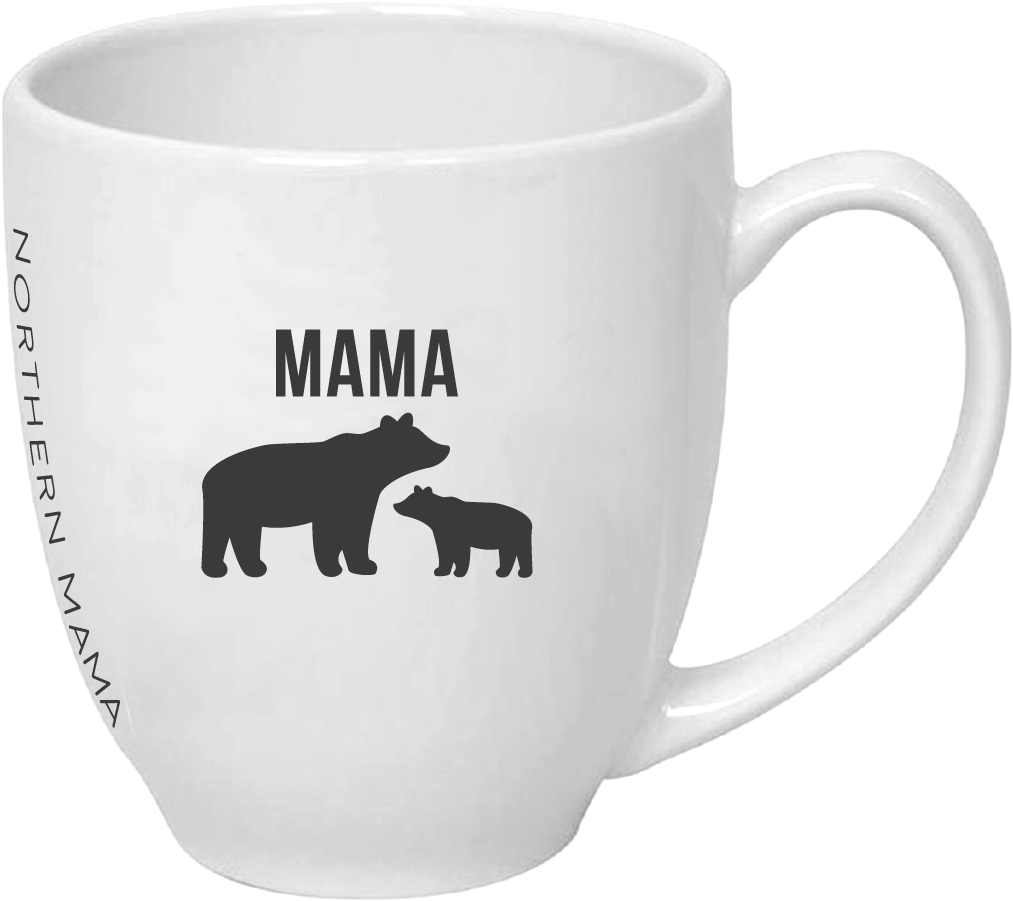 Mama Bear Mug - Mug (1024x1024), Png Download