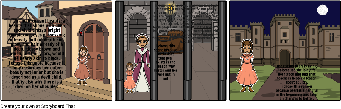 Pearl Story Board - Cartoon (1164x385), Png Download