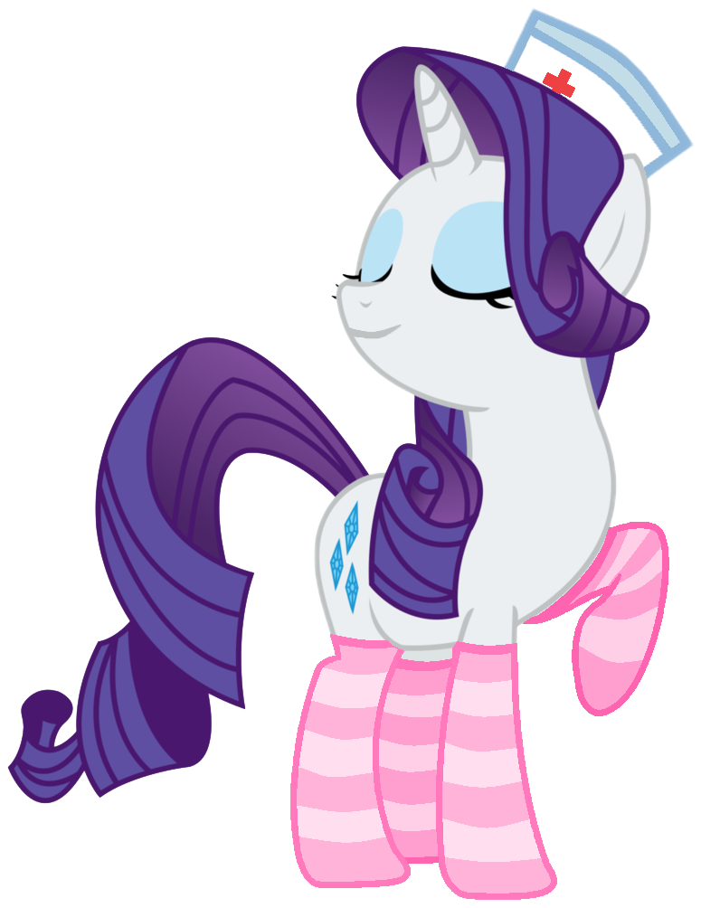 Tabrony23, Clothes, Eyes Closed, Hat, Nurse Hat, Raised - Cartoon (775x1004), Png Download