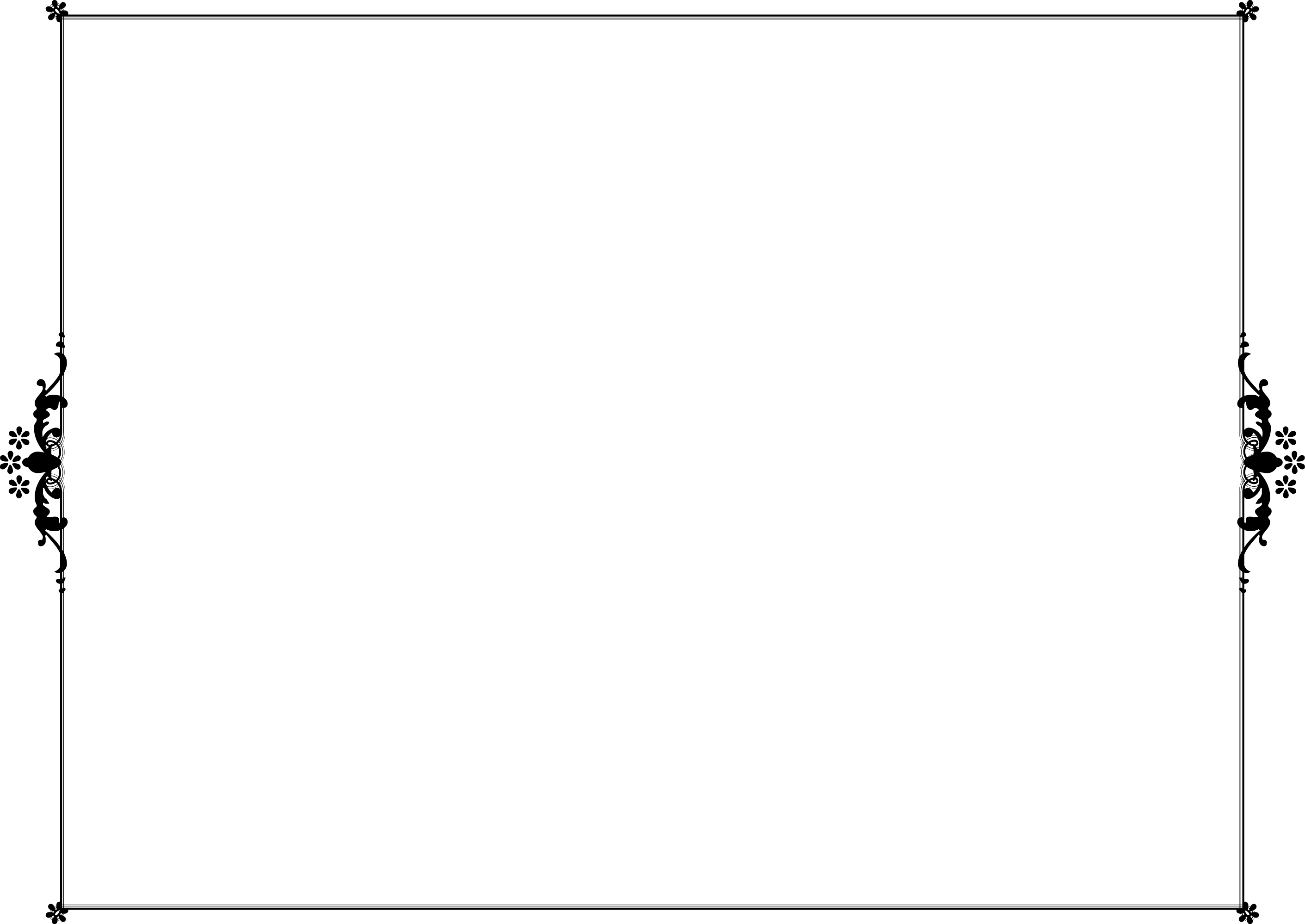 Picture Frame (2821x1997), Png Download