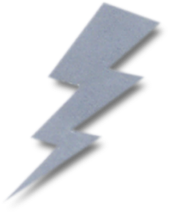 Body Stickers Lightning Bolt - Paper (750x750), Png Download