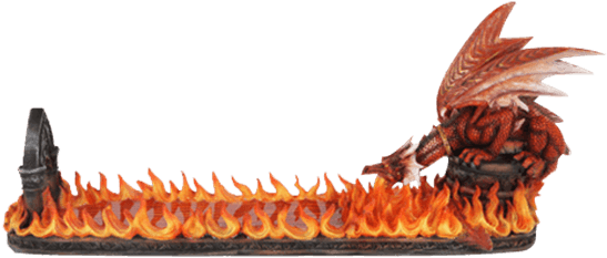 Breath Of Fire Dragon Incense Holder - Insesse Holder (555x555), Png Download