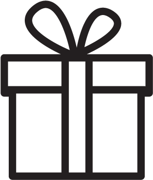 Present Vector (400x400), Png Download