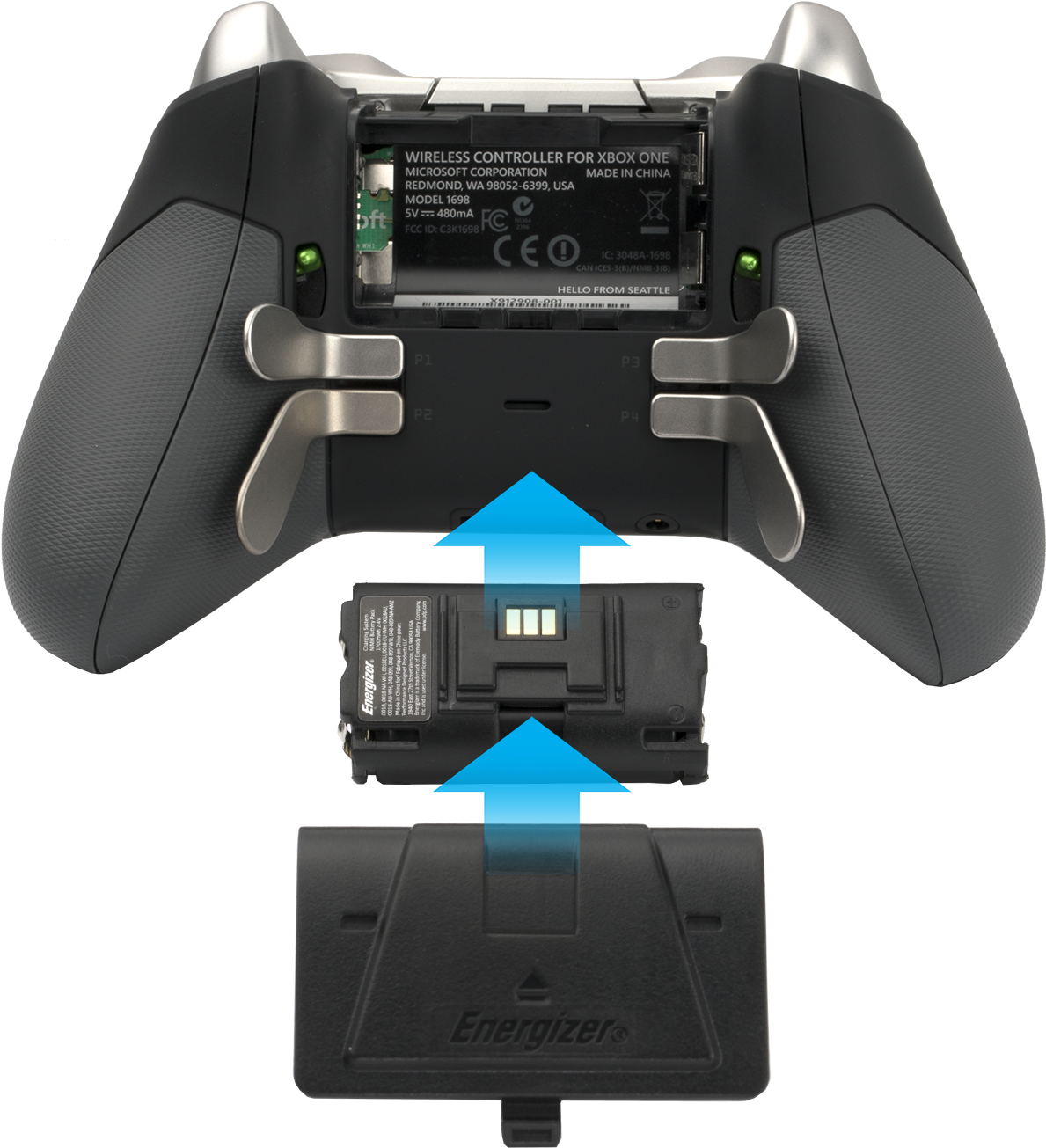 View Larger - Xbox One Wireless Controller Charger (1500x1500), Png Download