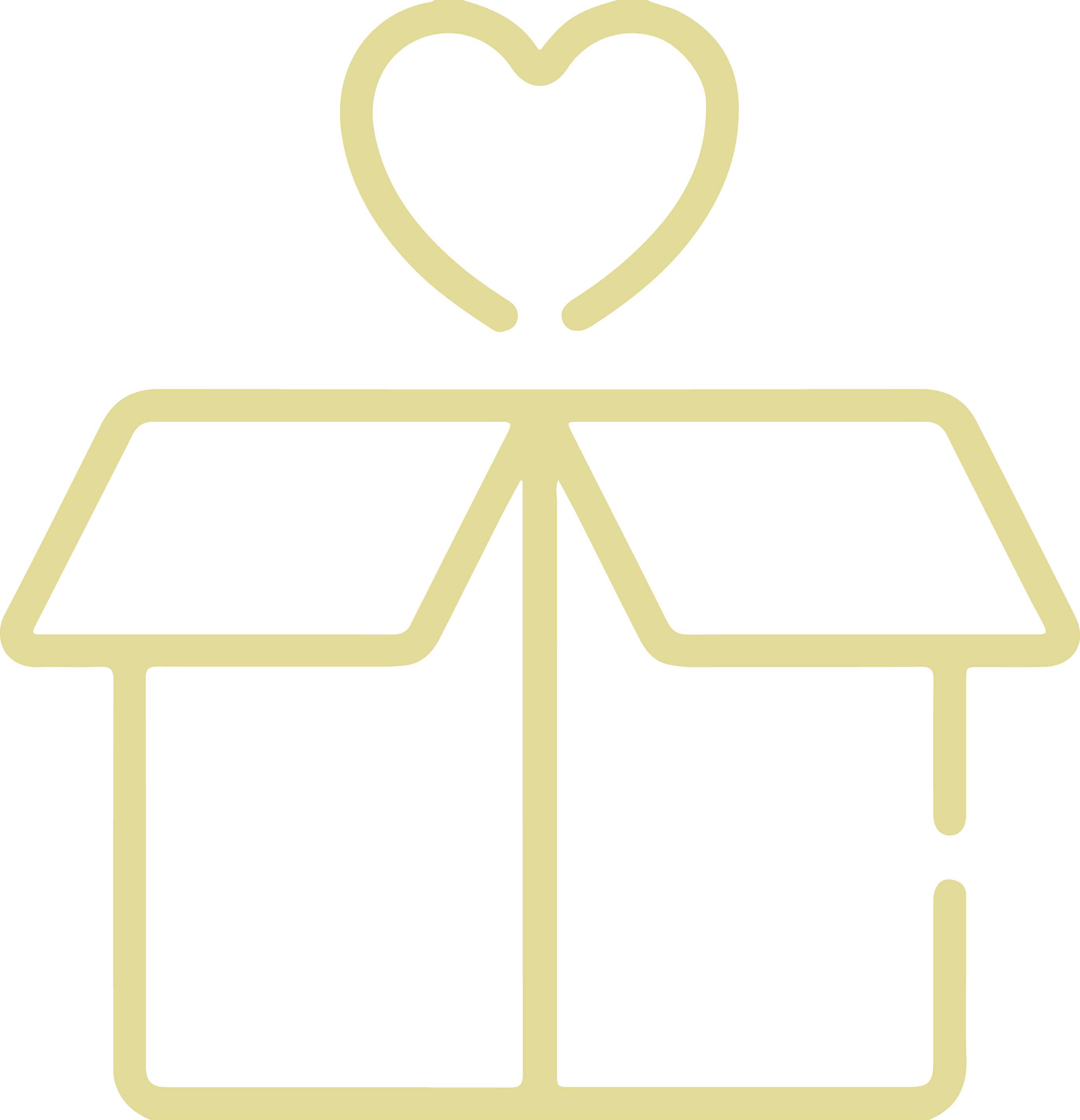Gift-icon - Heart (2744x2845), Png Download