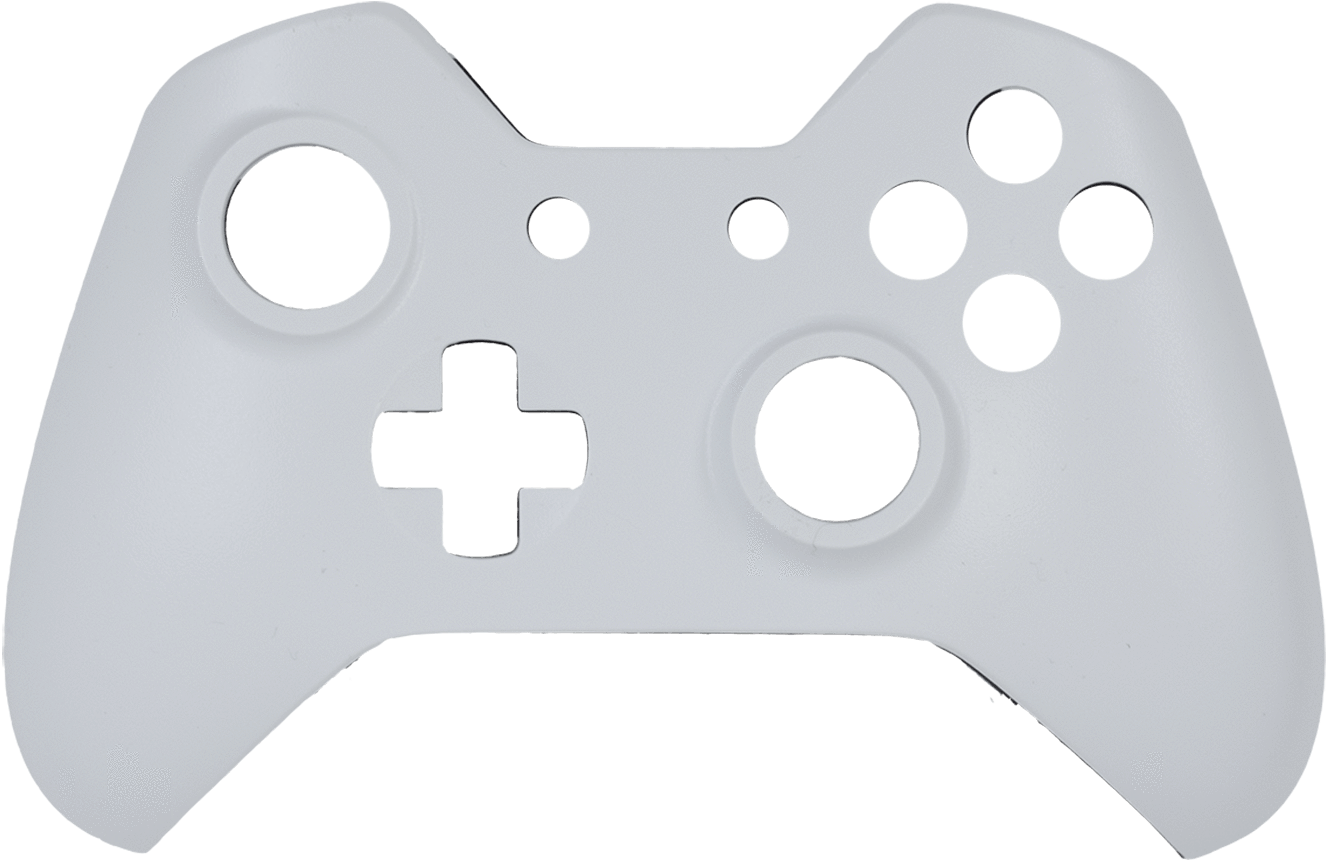 Xboxone Matte Colored Faceplate - Xbox One S Controller Faceplate White (1750x1400), Png Download