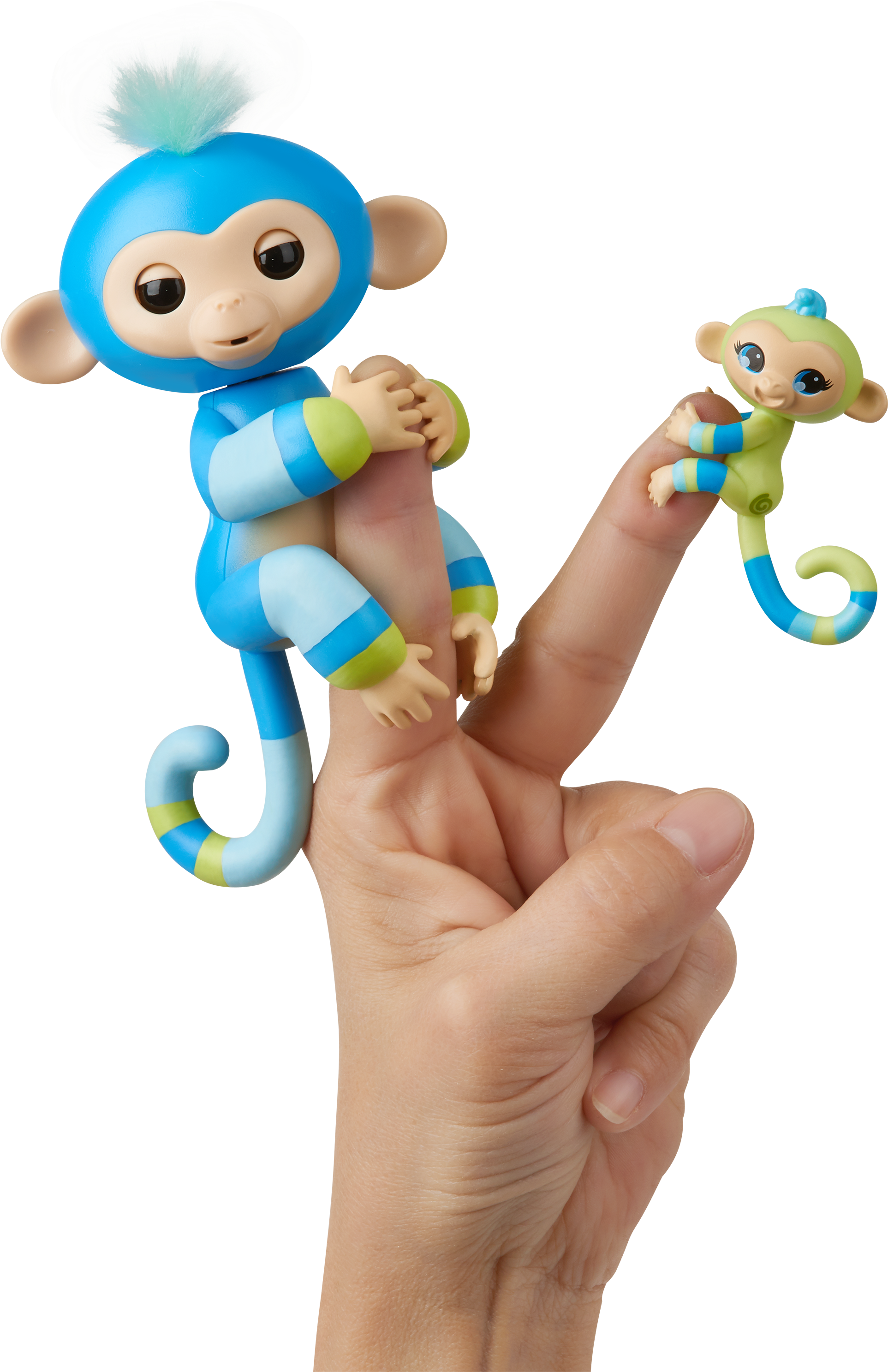 Fingerlings Baby Monkey & Mini Bffs (3000x3000), Png Download
