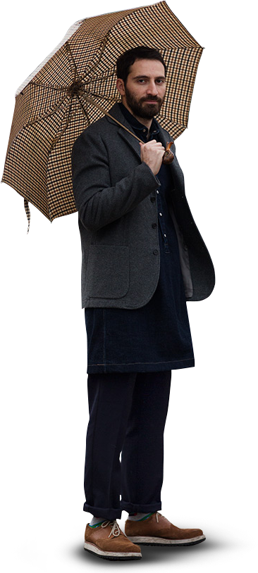 Cutout - Cut Out People Rain (366x814), Png Download