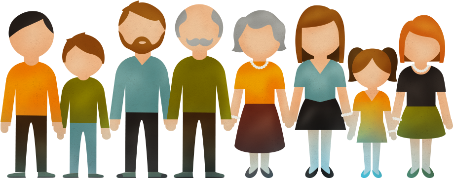 Familias Y Personas Con Diabetes Tipo - Illustration (1000x411), Png Download