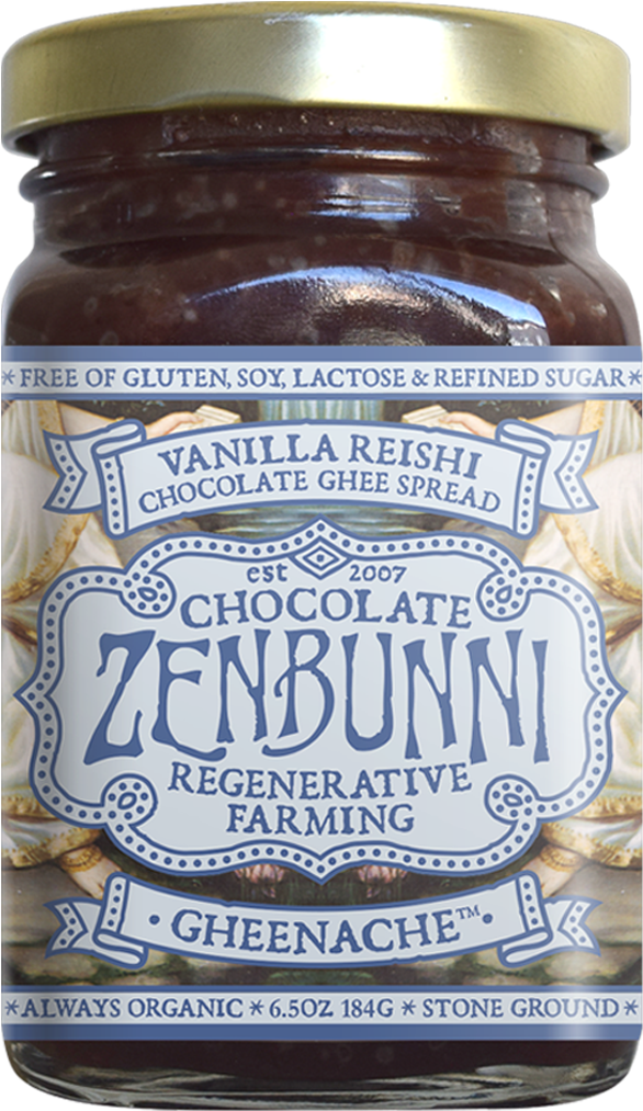 Review Of Healthy Nutella Alternative-zenbunni Gheenache (1024x1024), Png Download