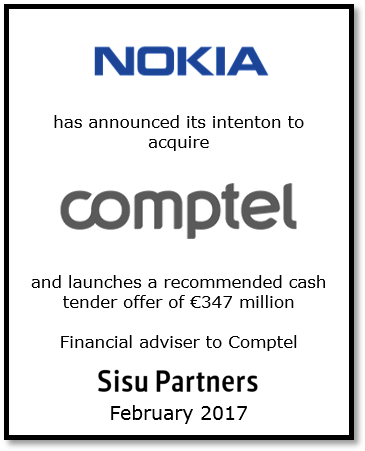 Comptel Nokia - Comptel (859x464), Png Download