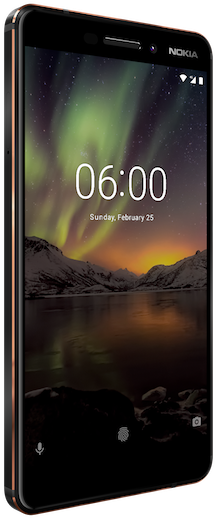 Nokia 6 - - Nokia 6 2018 Hd Png (640x640), Png Download