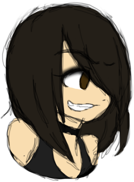 Jpg Black And White Download My Current By Pockycatinsanity - Drawing (553x669), Png Download