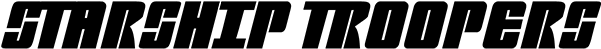 Starship Troopers Font (600x600), Png Download