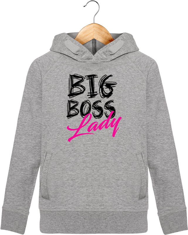 Hoodie Kids Stanley Mini Base Big Boss Lady By Designme - Hoodie (690x850), Png Download