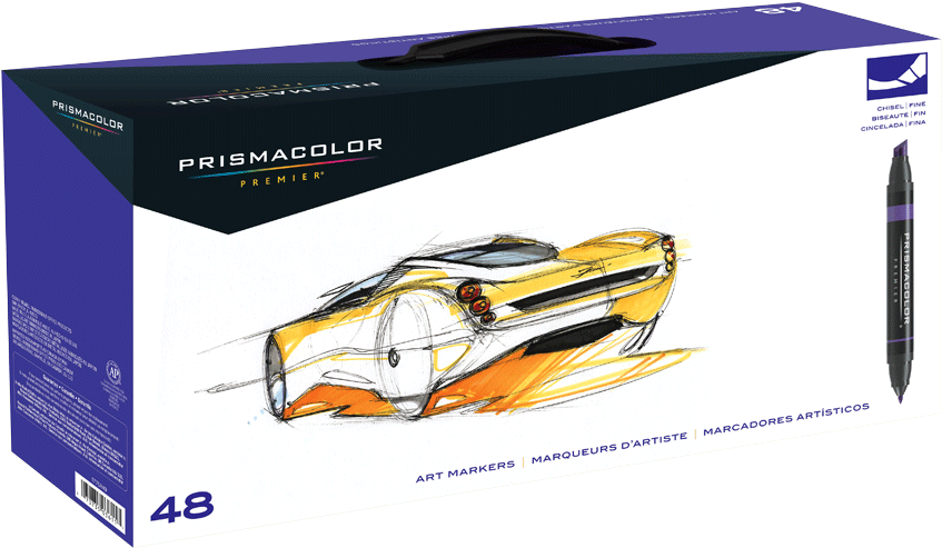 Prismacolor Art Marker Set Of - Prismacolor Art Markers 12 (900x534), Png Download