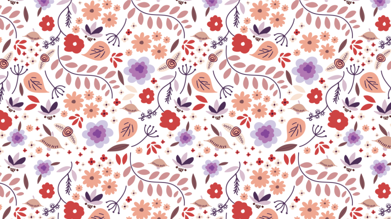 Pastel Flowers - Pastel (800x450), Png Download