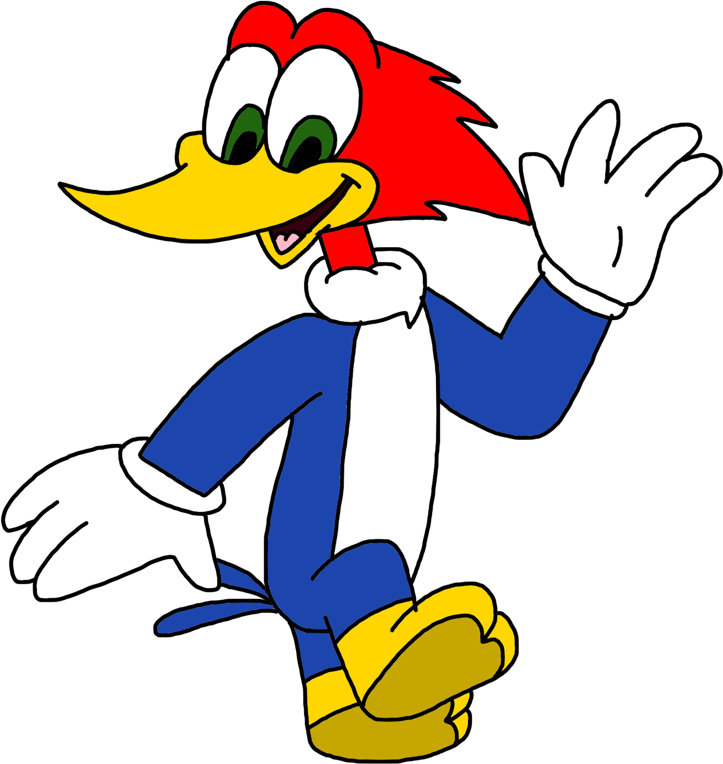 Banner Download Woodpecker Universal Pictures Transprent - Woody Woodpecker (1600x1600), Png Download