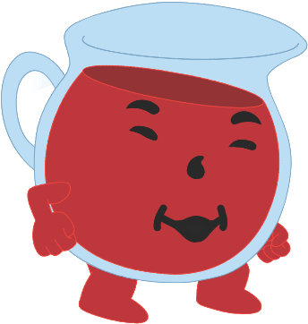 Kool Aid Man Png - Kool-aid (376x406), Png Download