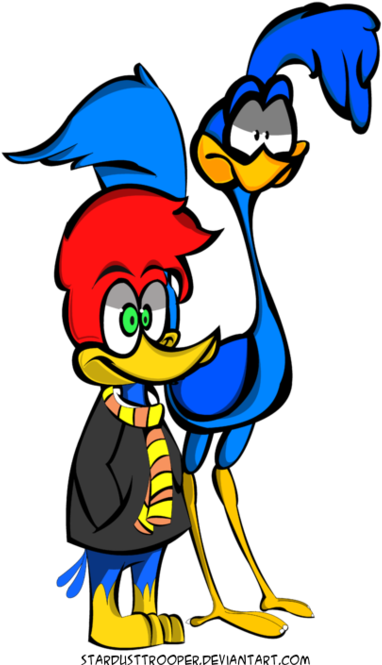 Woody Woodpecker By Barontremaynecaple - Woody Woodpecker Fan Art (400x669), Png Download