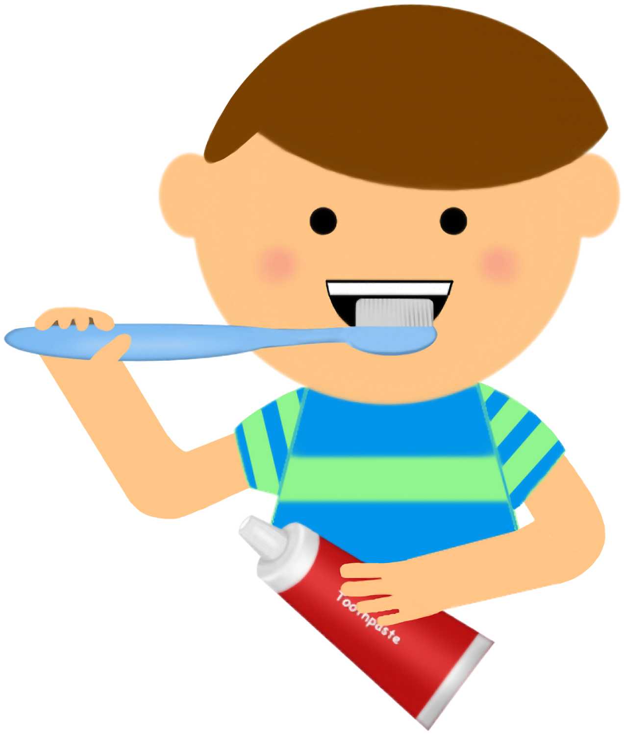 Brush Teeth Png Jpg Download - Clip Art Brush Teeth (1449x1600), Png Download