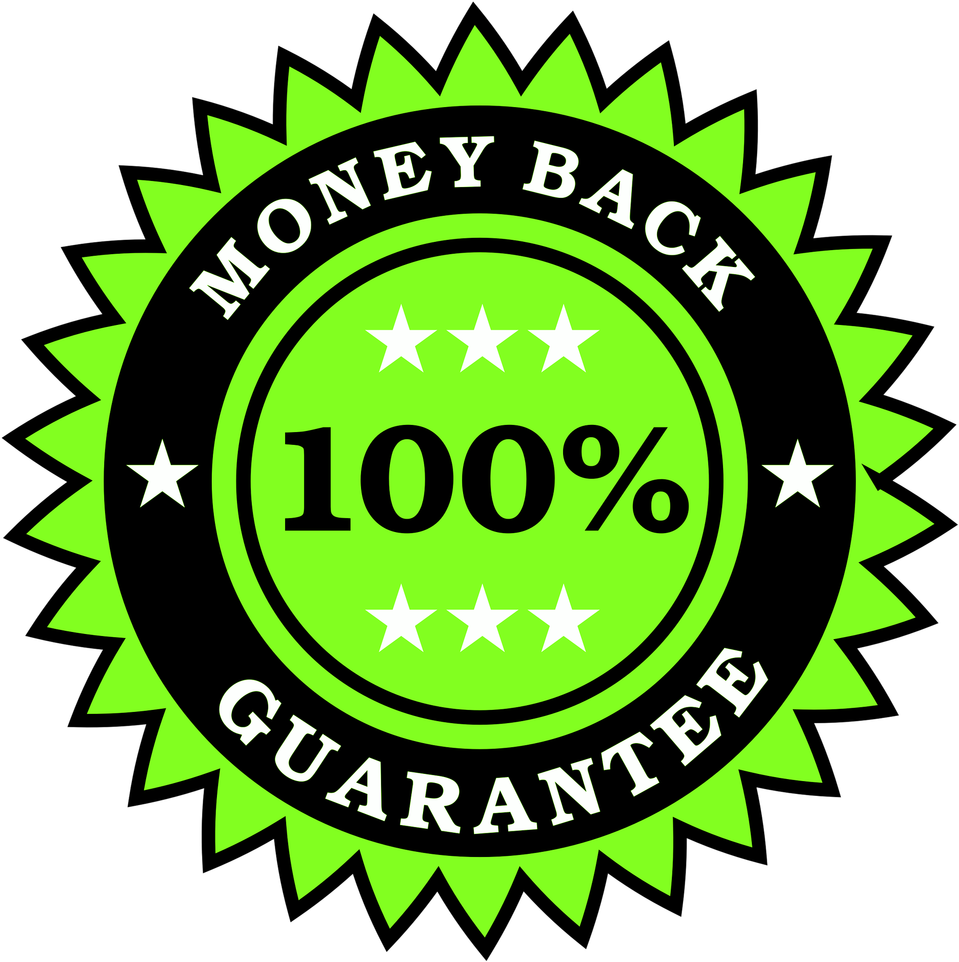 By - 100 Money Back Guarantee Png (1920x1920), Png Download