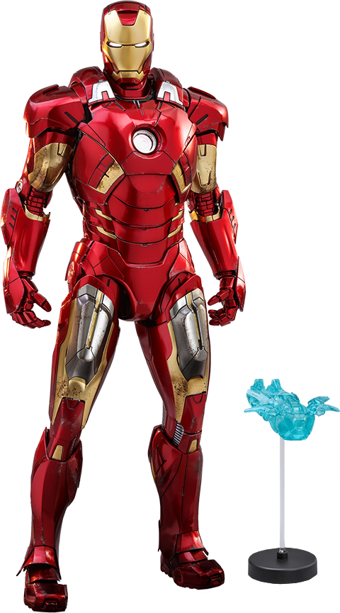 Hot Toys Iron Man Mark Vii Special Edition Sixth Scale - Hot Toys Mark 7 Diecast (480x864), Png Download