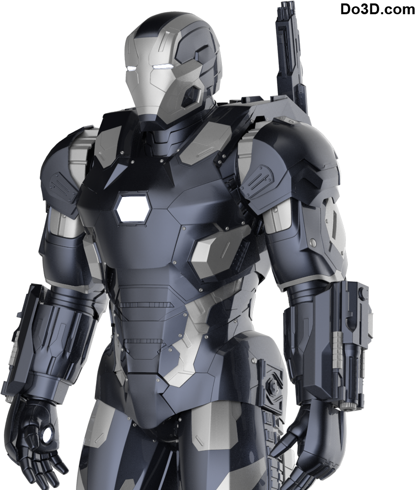 War Machine Mark 3 From Civil War - War Machine Mark 003 (1000x1000), Png Download