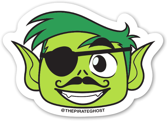 Beastboy Sticker - Beast Boy (600x442), Png Download