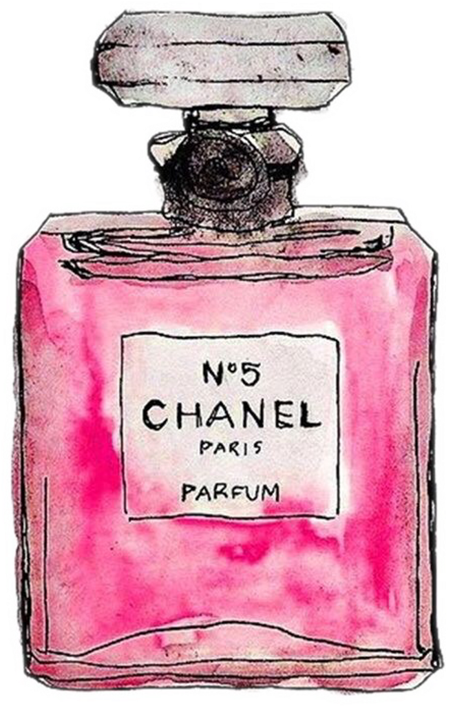 Vector Freeuse Stock Overlays Cute Pastel Pink Vintagefreeto - Chanel No 5 (1024x1024), Png Download