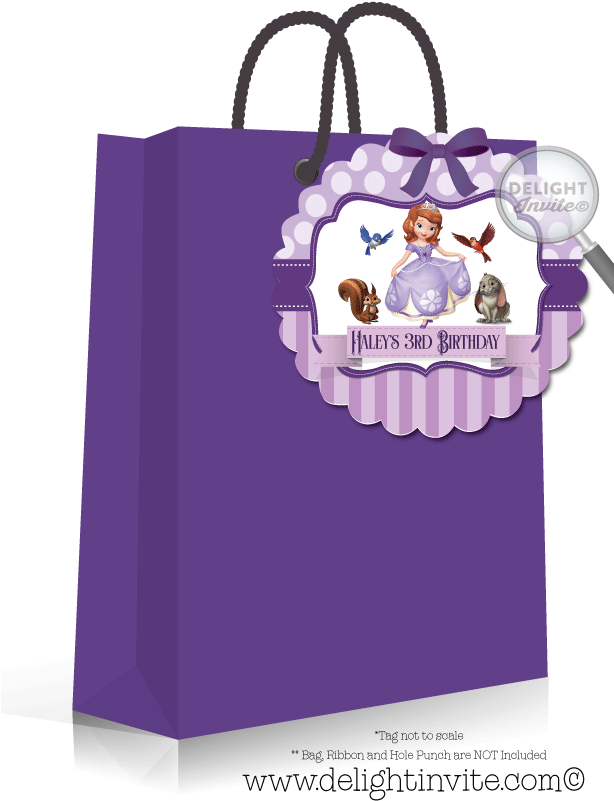 Sofia The First Tags For Christmas - Thanks Card Doc Mcstuffins (613x822), Png Download