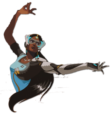 Overwatch Symmetra Png - Symmetra Spray (371x400), Png Download